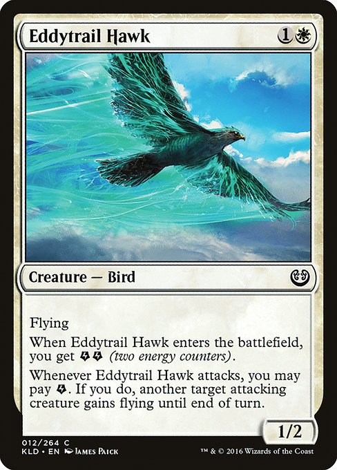 Kaladesh - 12 - Eddytrail Hawk - Common - W - Non-foil