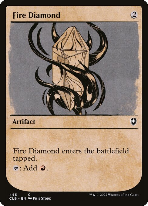 Commander Legends: Battle for Baldur's Gate - 445 - Fire Diamond - Common - C - Non-foil