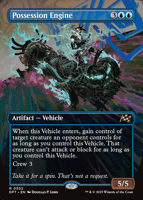 Aetherdrift - 302 - Possession Engine - Rare - U - Non-foil