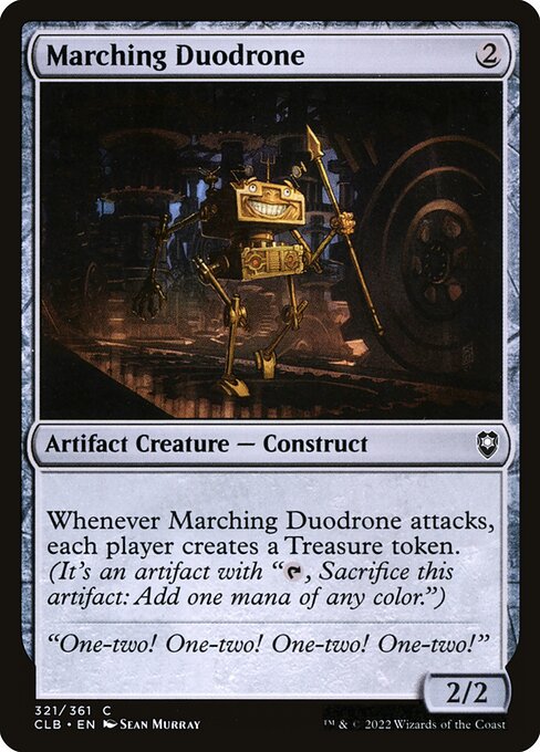 Commander Legends: Battle for Baldur's Gate - 321 - Marching Duodrone - Common - C - Non-foil