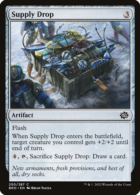 The Brothers' War - 250 - Supply Drop - Common - C - Non-foil