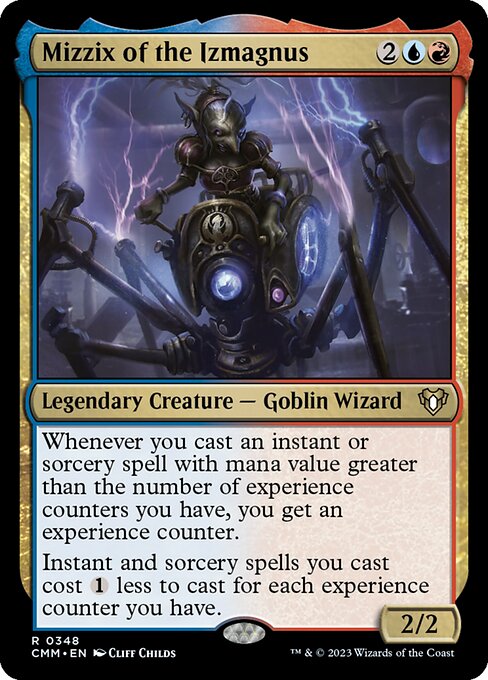 Commander Masters - 348 - Mizzix of the Izmagnus - Rare - UR - Non-foil