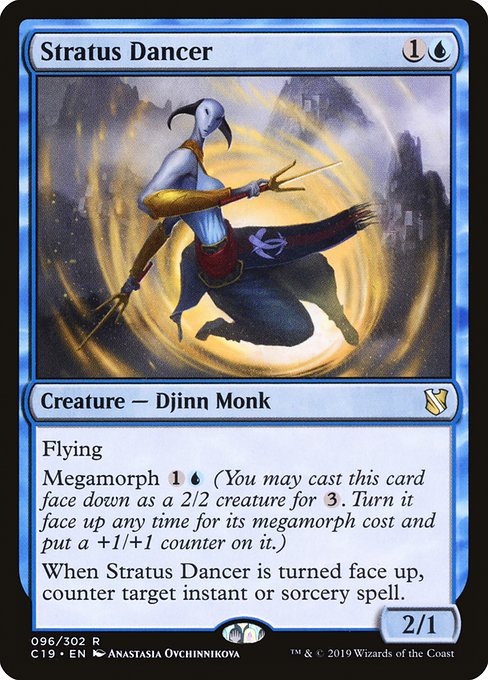 Commander 2019 - 96 - Stratus Dancer - Rare - U - Non-foil