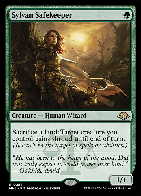 Modern Horizons 3 - 287 - Sylvan Safekeeper - Rare - G - Non-foil