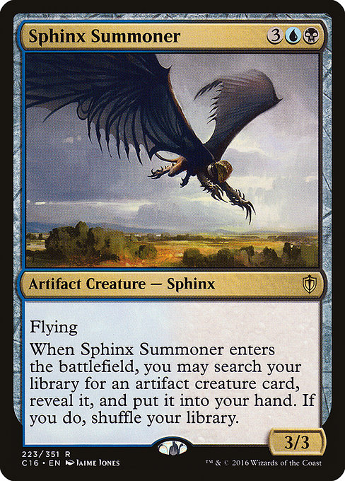 Commander 2016 - 223 - Sphinx Summoner - Rare - UB - Non-foil
