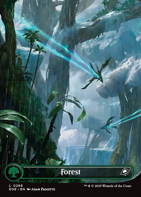 Edge of Eternities - 266 - Forest - Common - C - Foil