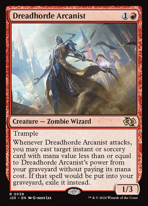 Foundations Jumpstart - 539 - Dreadhorde Arcanist - Rare - R - Non-foil