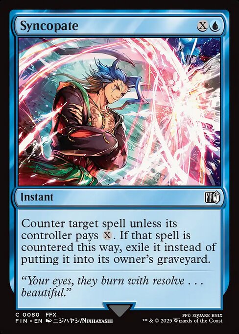 Final Fantasy - 80 - Syncopate - Common - U - Non-foil