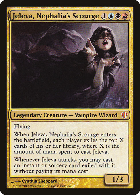 Commander 2013 - 194 - Jeleva, Nephalia's Scourge - Mythic - Multi - Non-foil