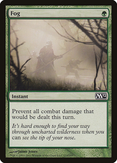 Magic 2012 - 173 - Fog - Common - G - Non-foil