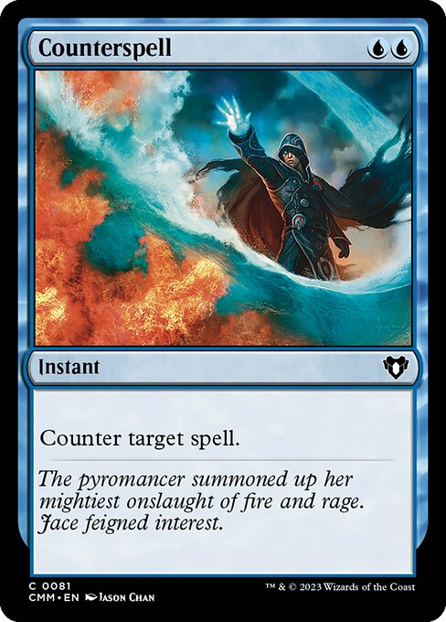 Commander Masters - 81 - Counterspell - Common - U - Non-foil