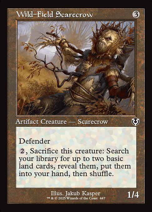 Innistrad Remastered - 447 - Wild-Field Scarecrow - Common - C - Non-foil - Promo