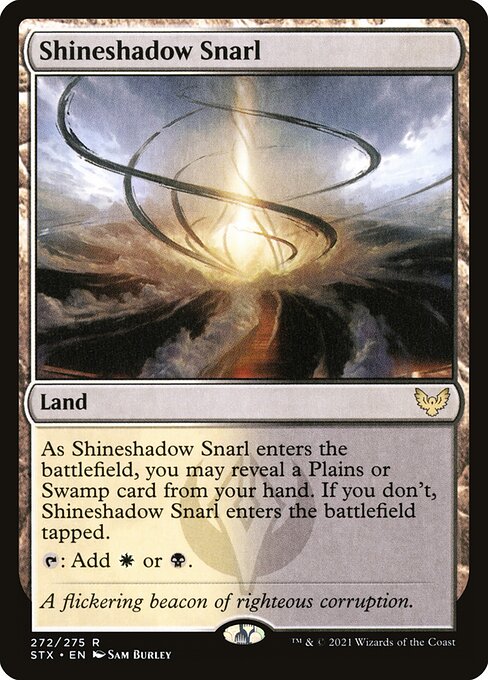 Strixhaven: School of Mages - 272 - Shineshadow Snarl - Rare - C - Non-foil