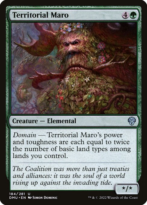 Dominaria United - 184 - Territorial Maro - Uncommon - G - Non-foil