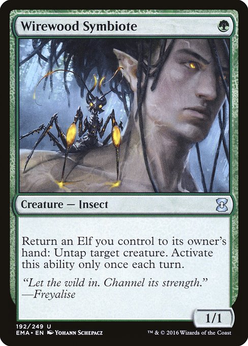 Eternal Masters - 192 - Wirewood Symbiote - Uncommon - G - Non-foil