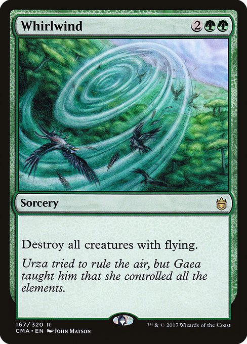Commander Anthology - 167 - Whirlwind - Rare - G - Non-foil