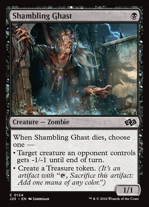 Foundations Jumpstart - 124 - Shambling Ghast - Common - B - Non-foil