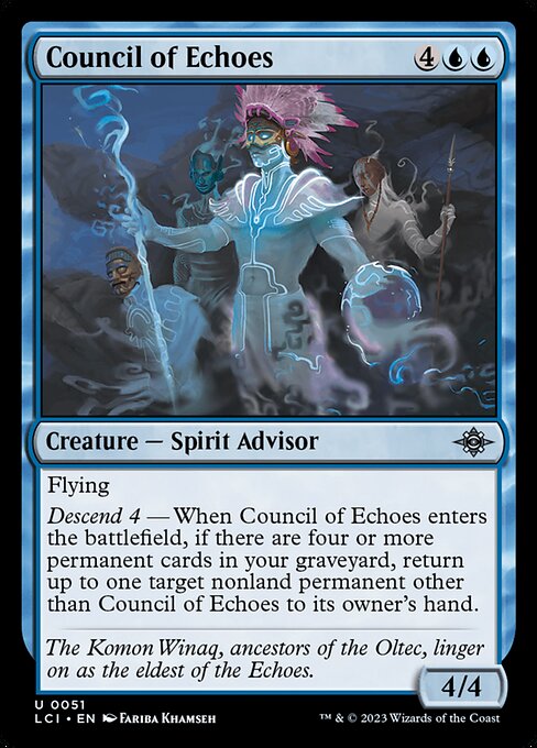 The Lost Caverns of Ixalan - 51 - Council of Echoes - Uncommon - U - Non-foil