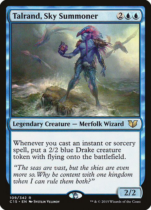 Commander 2015 - 109 - Talrand, Sky Summoner - Rare - U - Non-foil