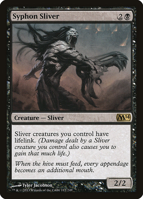 Magic 2014 - 117 - Syphon Sliver - Rare - B - Non-foil