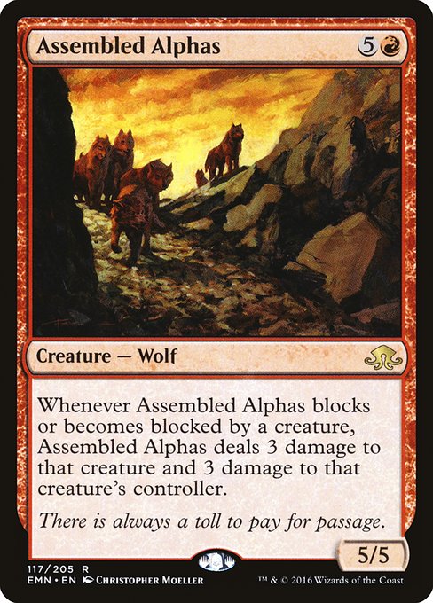 Eldritch Moon - 117 - Assembled Alphas - Rare - R - Non-foil