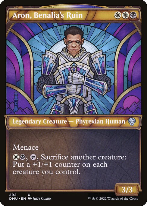 Dominaria United - 292 - Aron, Benalia's Ruin - Uncommon - WB - Foil