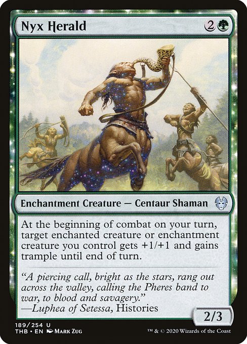 Theros Beyond Death - 189 - Nyx Herald - Uncommon - G - Non-foil