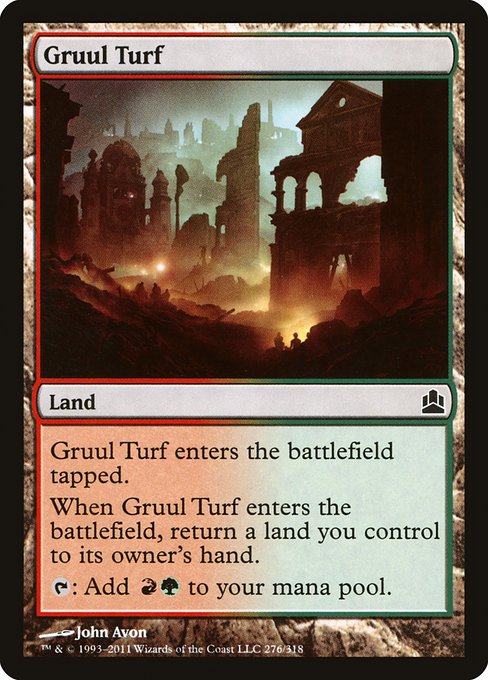 Commander 2011 - 276 - Gruul Turf - Common - C - Non-foil