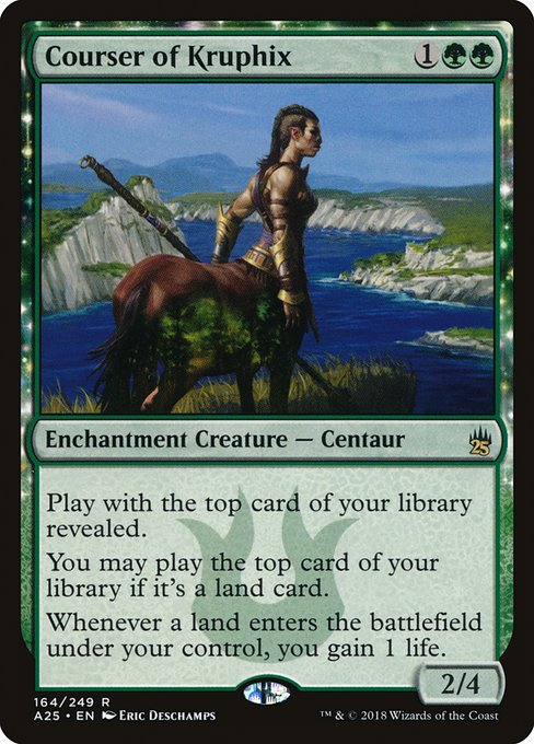Masters 25 - 164 - Courser of Kruphix - Rare - G - Non-foil