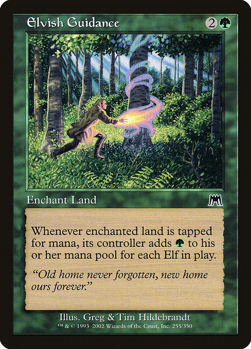 Onslaught - 255 - Elvish Guidance - Common - G - Non-foil