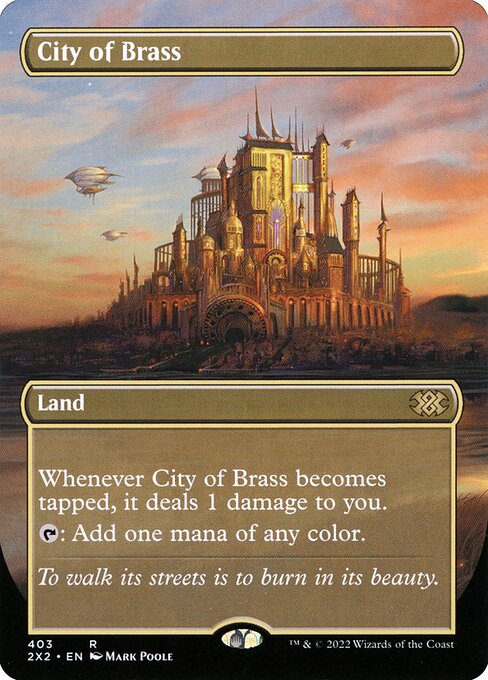 Double Masters 2022 - 403 - City of Brass - Rare - C - Non-foil