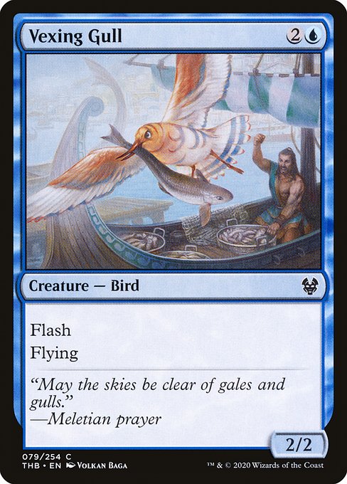Theros Beyond Death - 79 - Vexing Gull - Common - U - Non-foil