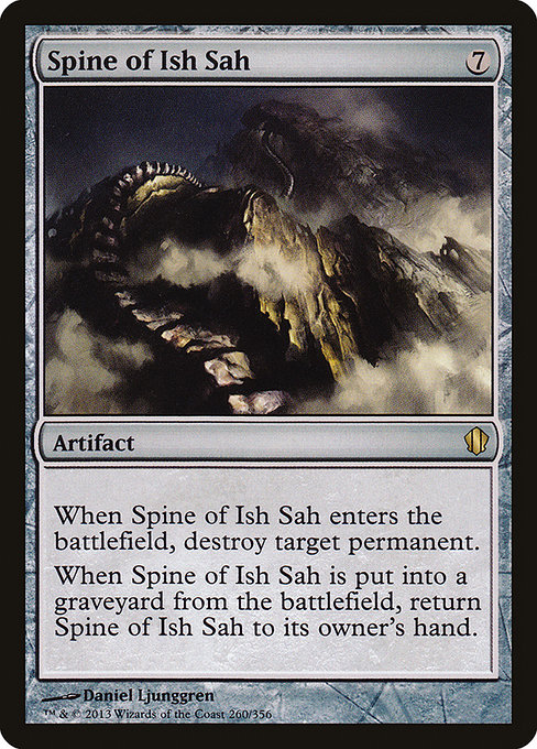 Commander 2013 - 260 - Spine of Ish Sah - Rare - C - Non-foil
