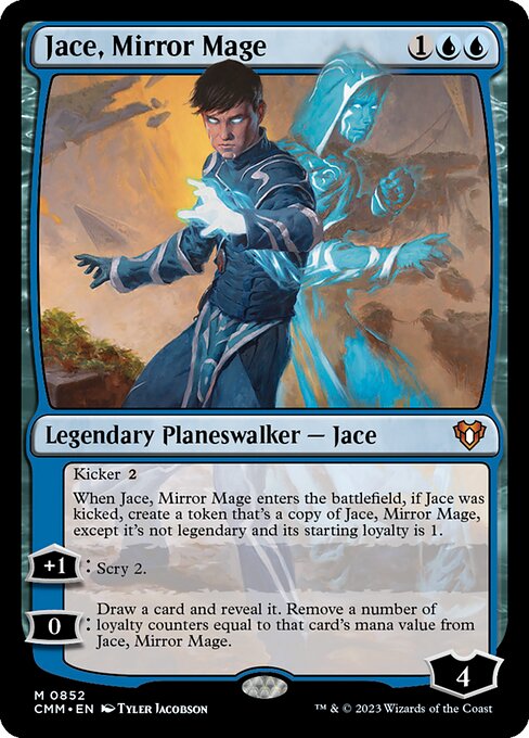 Commander Masters - 852 - Jace, Mirror Mage - Mythic - U - Non-foil