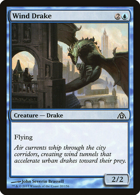 Dragon's Maze - 20 - Wind Drake - Common - U - Non-foil
