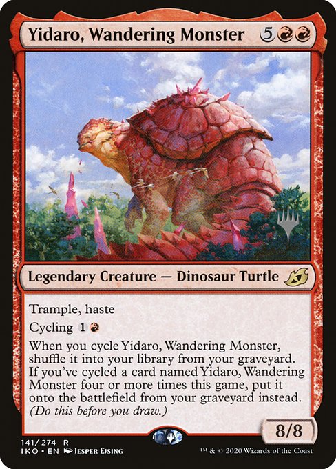 Ikoria: Lair of Behemoths Promos - 141p - Yidaro, Wandering Monster - Rare - R - Non-foil - Promo