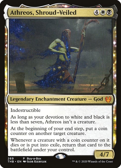 Theros Beyond Death - 269 - Athreos, Shroud-Veiled - Mythic - WB - Non-foil
