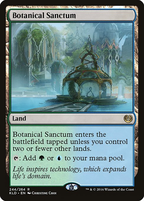 Kaladesh - 244 - Botanical Sanctum - Rare - C - Non-foil