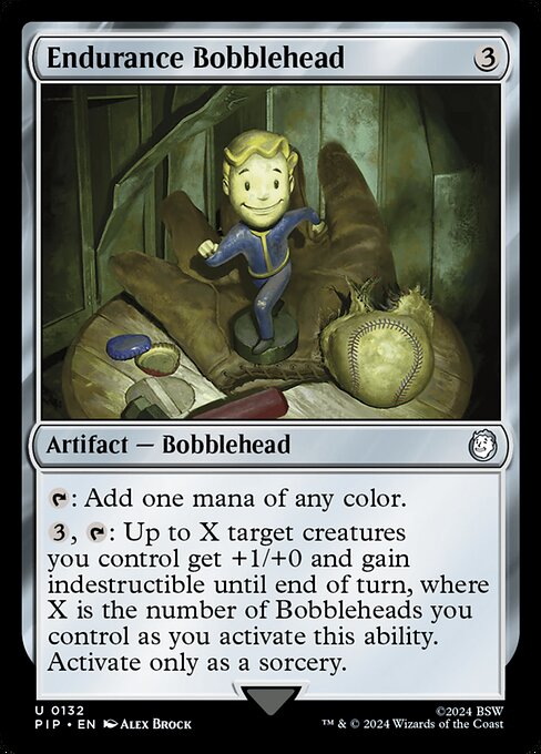 Fallout - 132 - Endurance Bobblehead - Uncommon - C - Non-foil