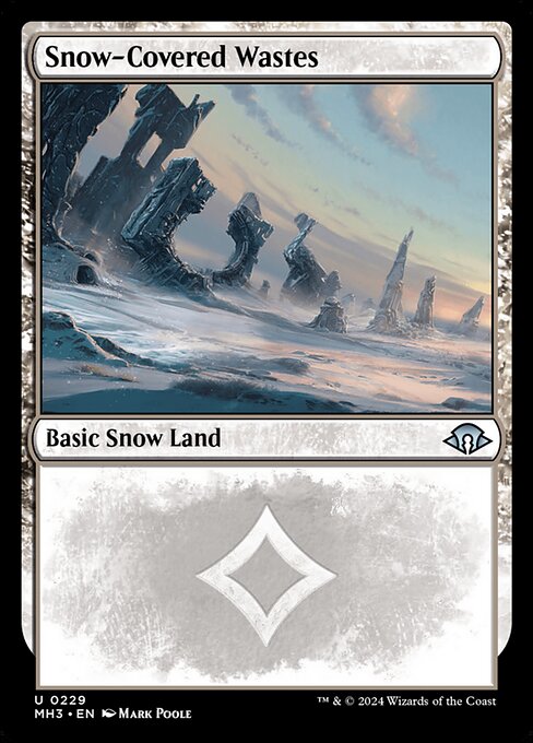 Modern Horizons 3 - 229 - Snow-Covered Wastes - Uncommon - C - Non-foil