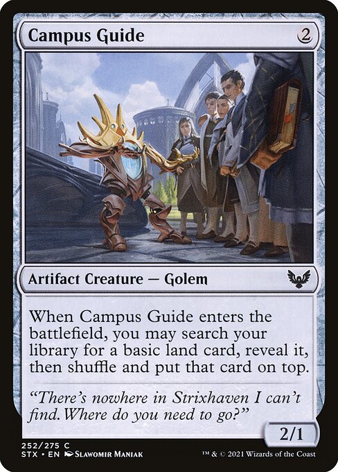 Strixhaven: School of Mages - 252 - Campus Guide - Common - C - Non-foil