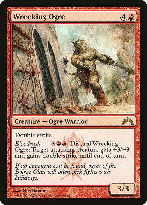 Gatecrash - 112 - Wrecking Ogre - Rare - R - Non-foil