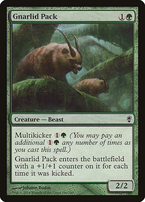 Conspiracy - 166 - Gnarlid Pack - Common - G - Non-foil