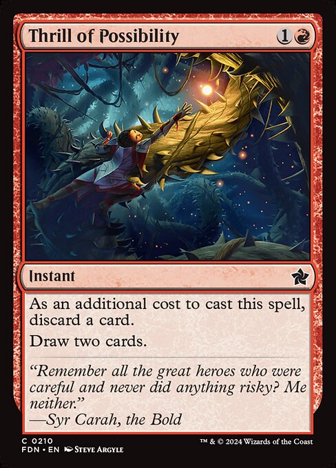 Foundations - 210 - Thrill of Possibility - Common - R - Non-foil