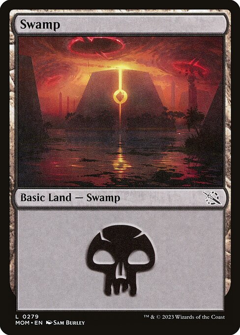 March of the Machine - 279 - Swamp - Common - C - Foil