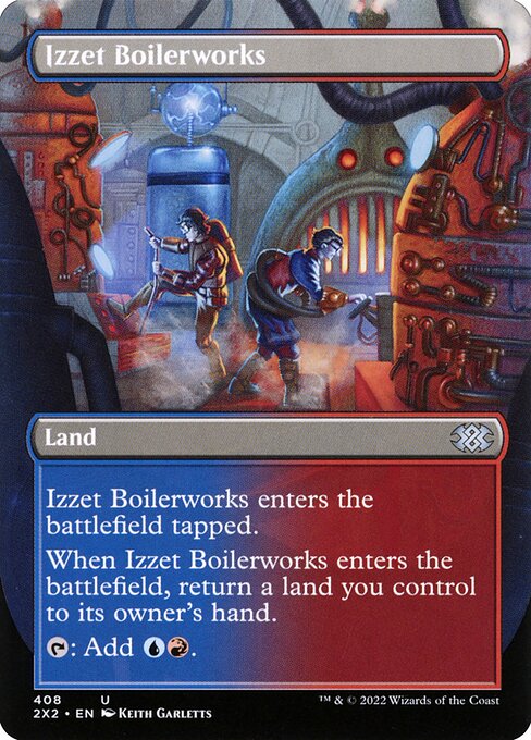 Double Masters 2022 - 408 - Izzet Boilerworks - Uncommon - C - Non-foil