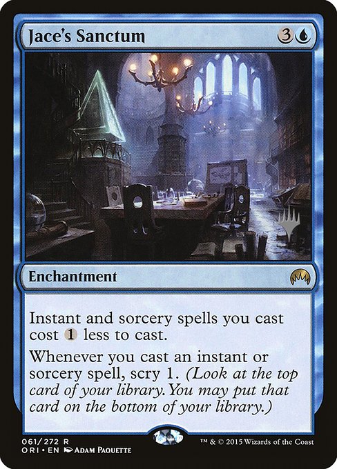 Magic Origins Promos - 61p - Jace's Sanctum - Rare - U - Non-foil - Promo