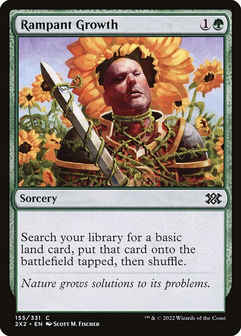 Double Masters 2022 - 155 - Rampant Growth - Common - G - Non-foil