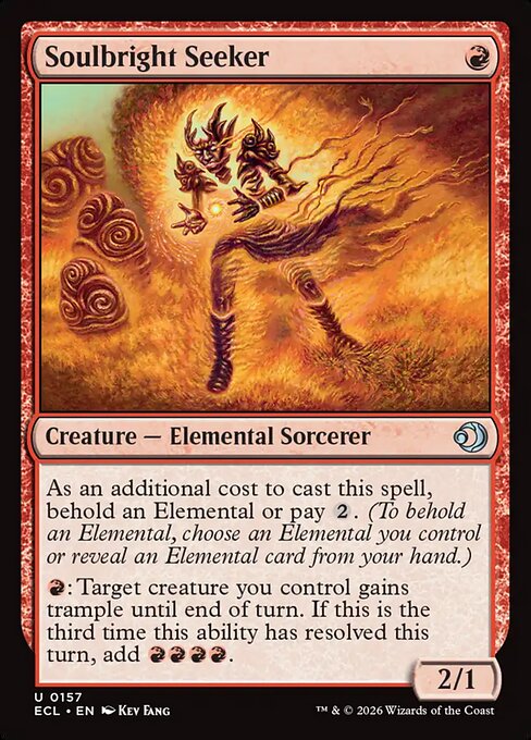 Lorwyn Eclipsed - 157 - Soulbright Seeker - Uncommon - R - Non-foil