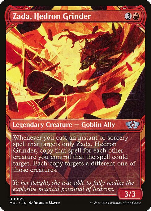 Multiverse Legends - 25 - Zada, Hedron Grinder - Uncommon - R - Foil